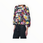 Adelyn Rae Esmaire Peplum Blouse - Multi Floral