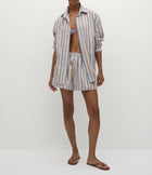 Faithful the Brand En Vau Oversized Shirt - Sifnos Stripe