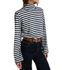 Nation Ltd Neo Turtleneck - Seascape Stripe