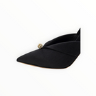 Something Bleu Selah Pointed Toe Pump - Black Satin