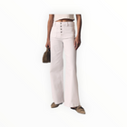 LE JEAN Georgia Wide Leg - White