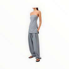 St. Agni Wool Column Tunic - Grey
