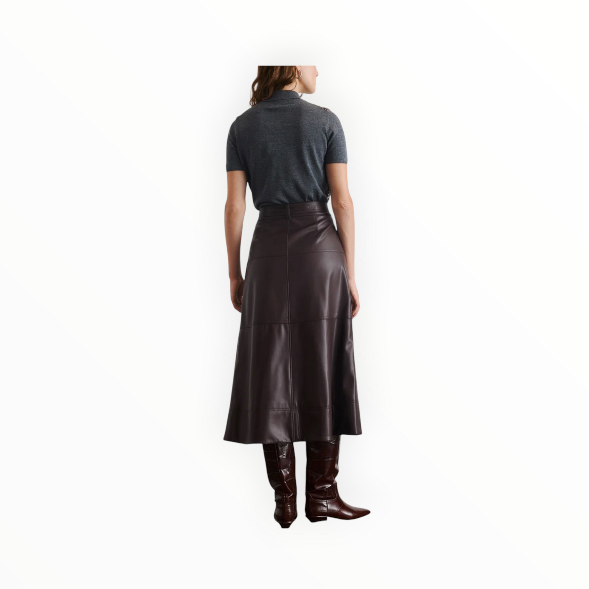 Tanya Taylor Hudley Skirt - Oxblood