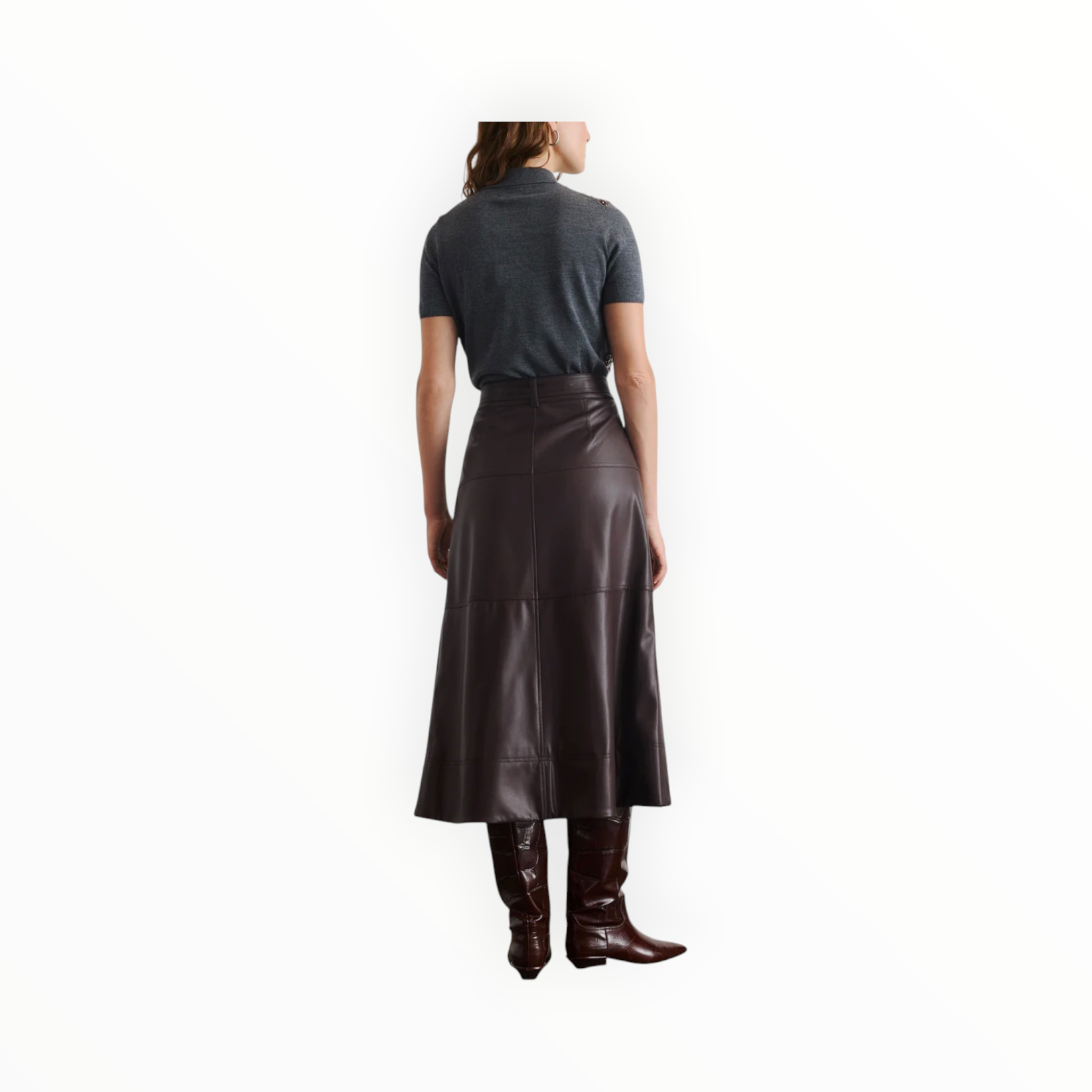 Tanya Taylor Hudley Skirt - Oxblood