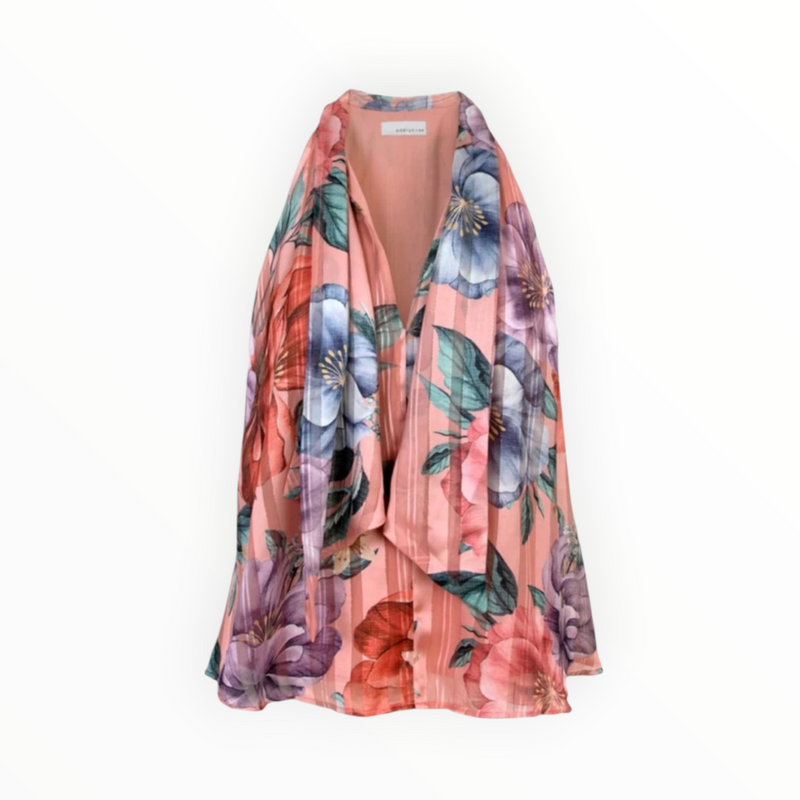 Adelyn Rae Sloan Tie Neck Halter Top