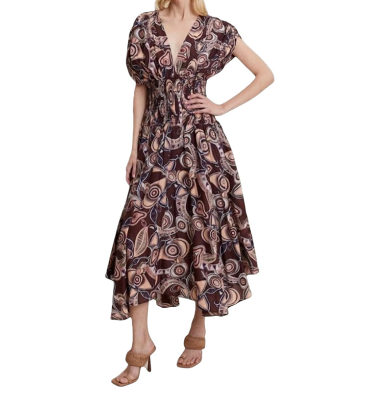 A.L.C. Lucia Dress - Bitter Chocolate