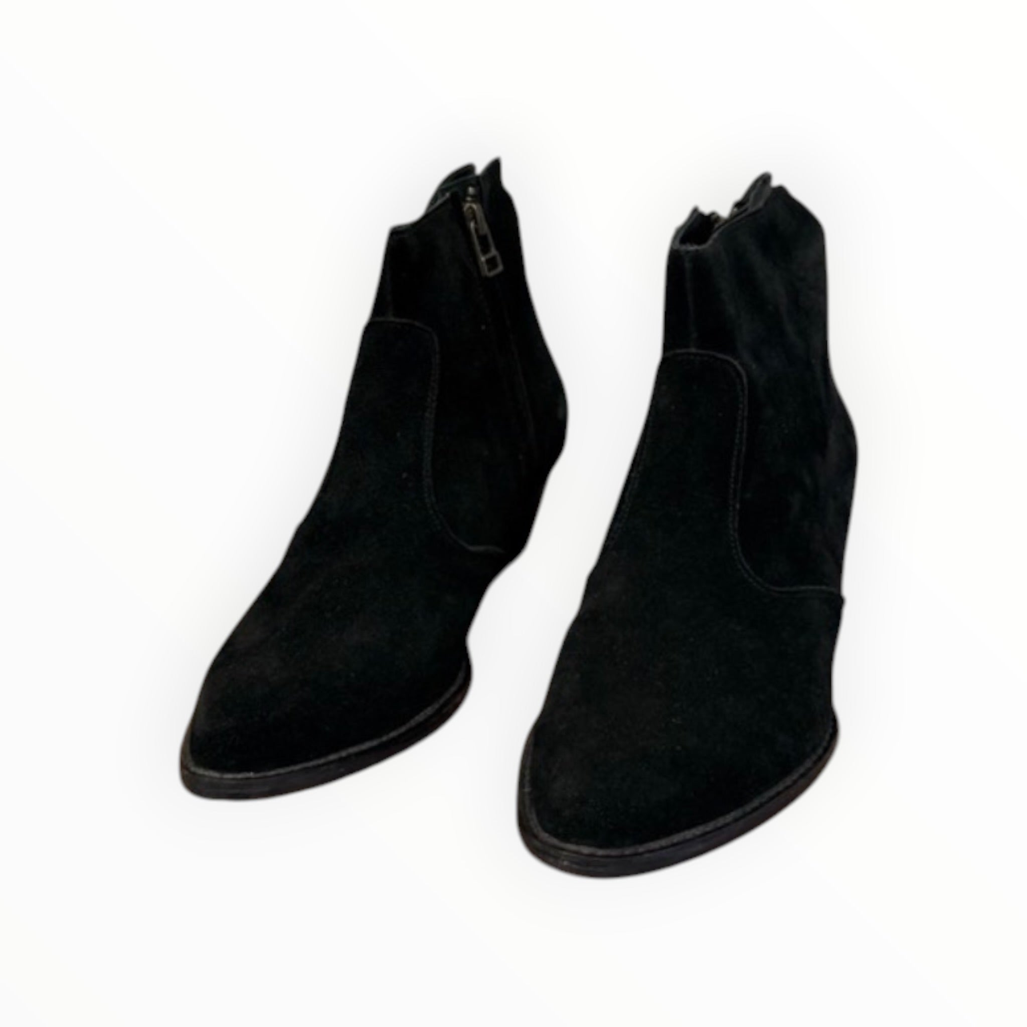 Esquival Suede Jane Suede Boot - Black