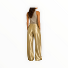 Rabens Saloner Thalia Woven Pant - Gold