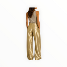 Rabens Saloner Thalia Woven Pant - Gold