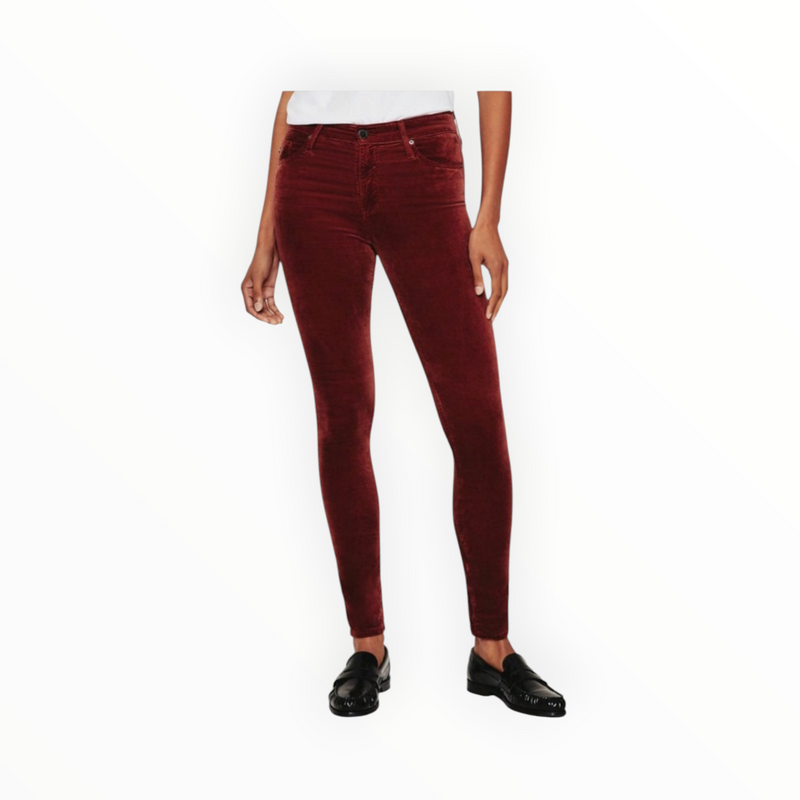 AG Jeans Farrah Skinny - Dark Sangria