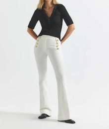 Derek Lam 10 Crosby Robertson Pants - Soft White