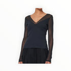 Raquel Allegra Poppy Top - Black