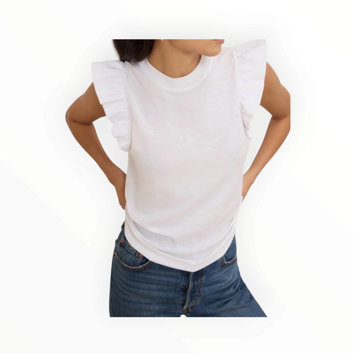 Nation Ltd Paulette Tank - White