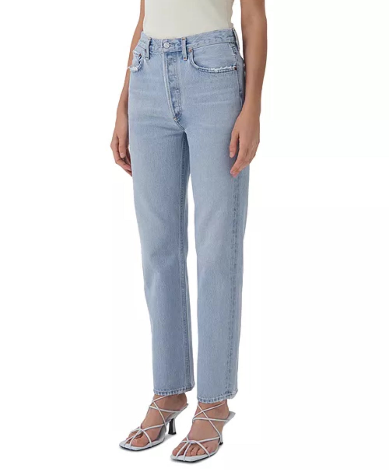 AGOLDE 90’S Pinch Waist High Rise Straight - Focus