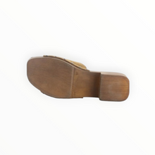 Bos & Co Marley Platform Slide - Cognac