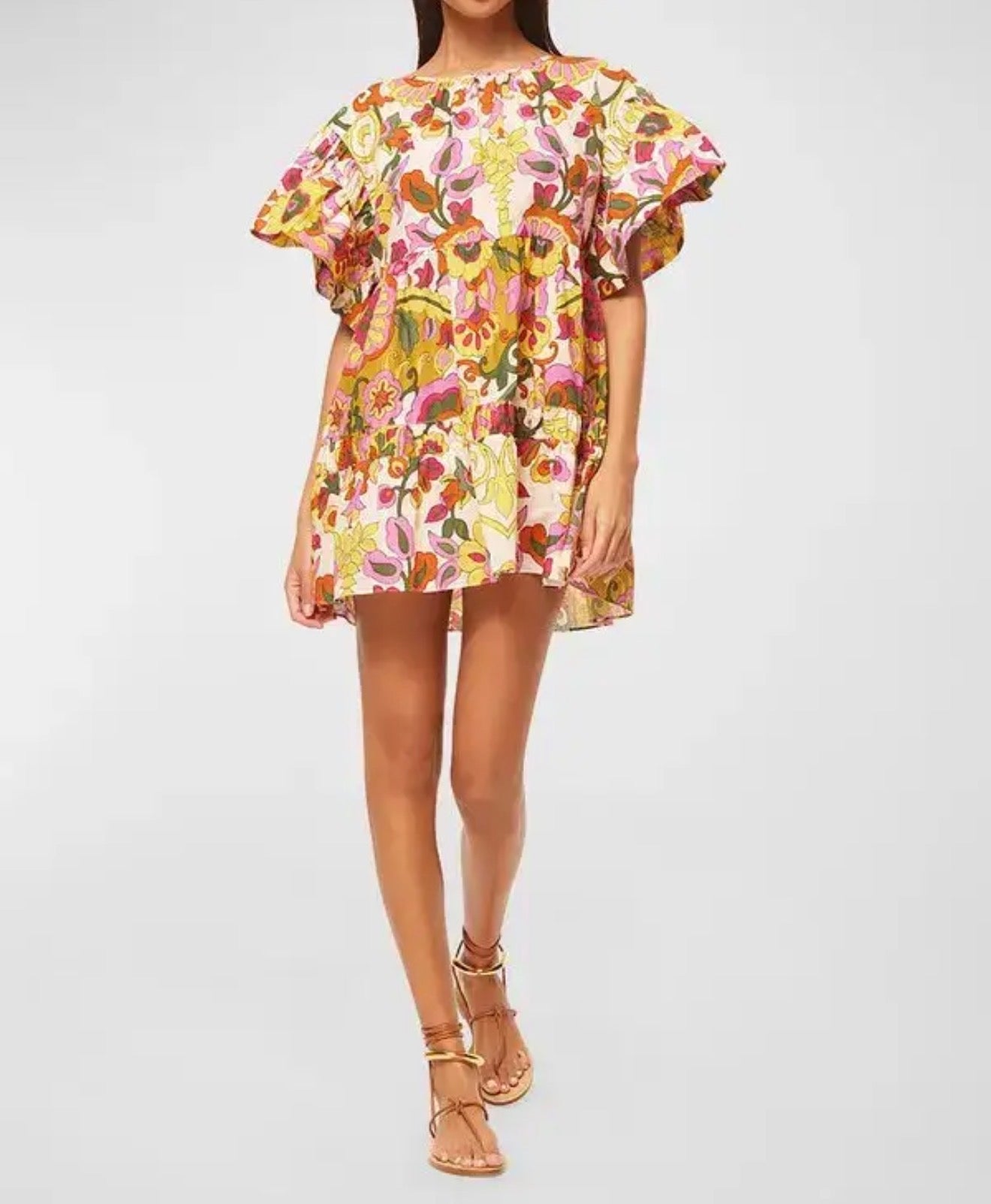 MISA Mabel Dress - Floral Corsica Multi