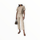 LE JEAN Nomad Ankle Jean - Zebra