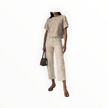 LE JEAN Nomad Ankle Jean - Zebra