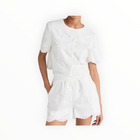 Amanda Uprichard Finley Top - White