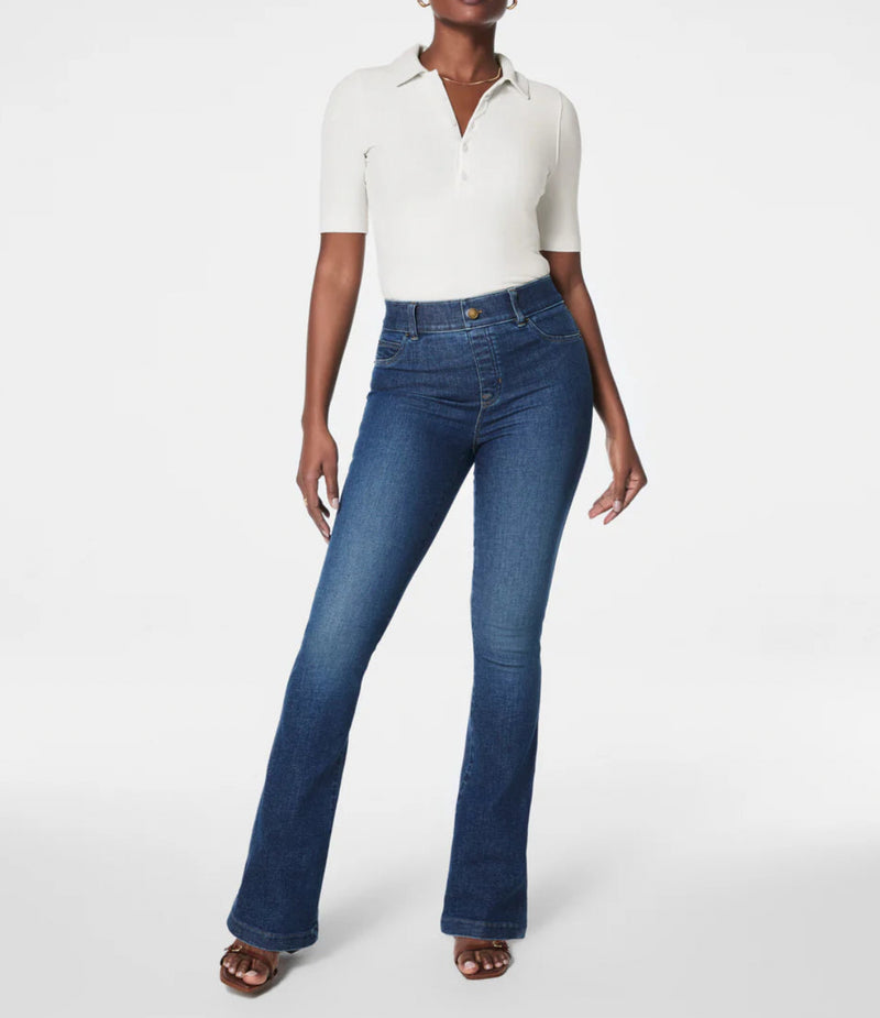 SPANXshape™ EveryWear Flare Jeans - Authentic Blue