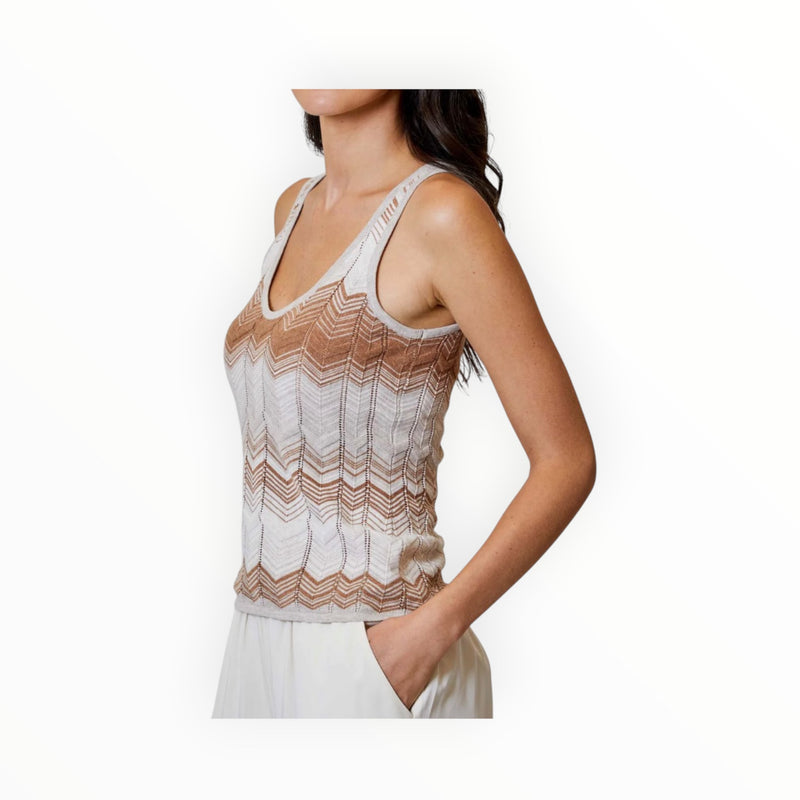 dh New York Everly Tank - Macchiato Combo