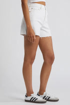 Daze Bottom Line High Rise Vintage Short - Marshmallow
