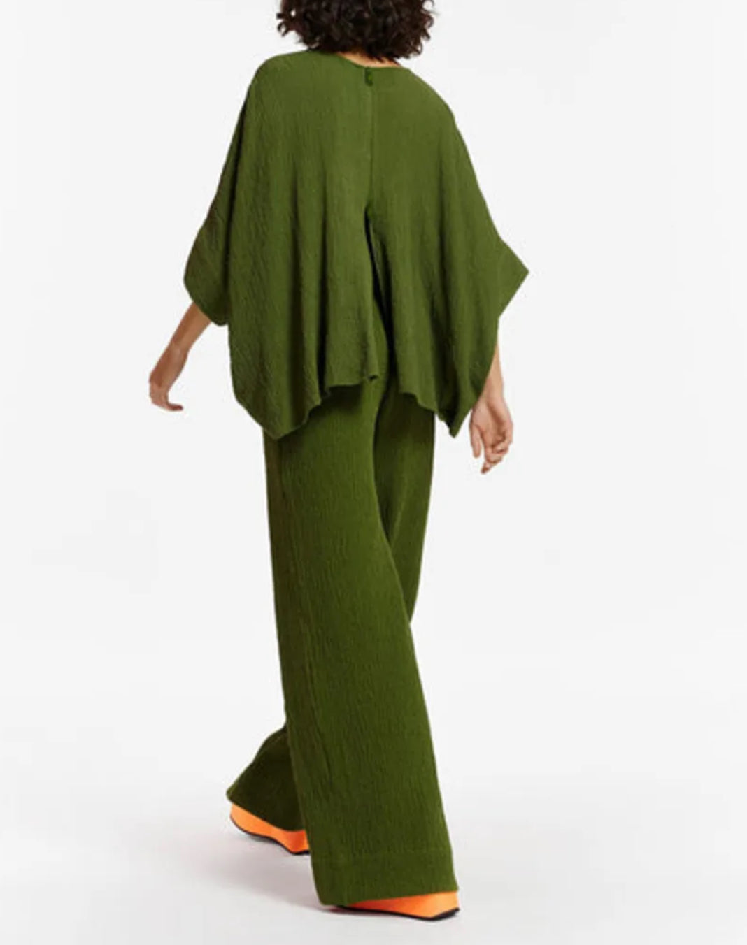 Essentiel Antwerp Destination Oversized Top – Olive Martini