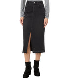 Elliott Lauren Washed Denim Skirt - Black