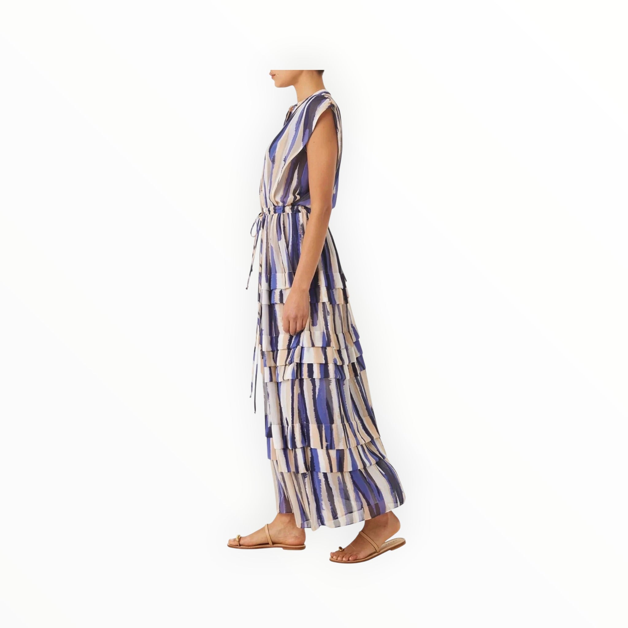 MISA Ulricha Dress - Striped Instinct