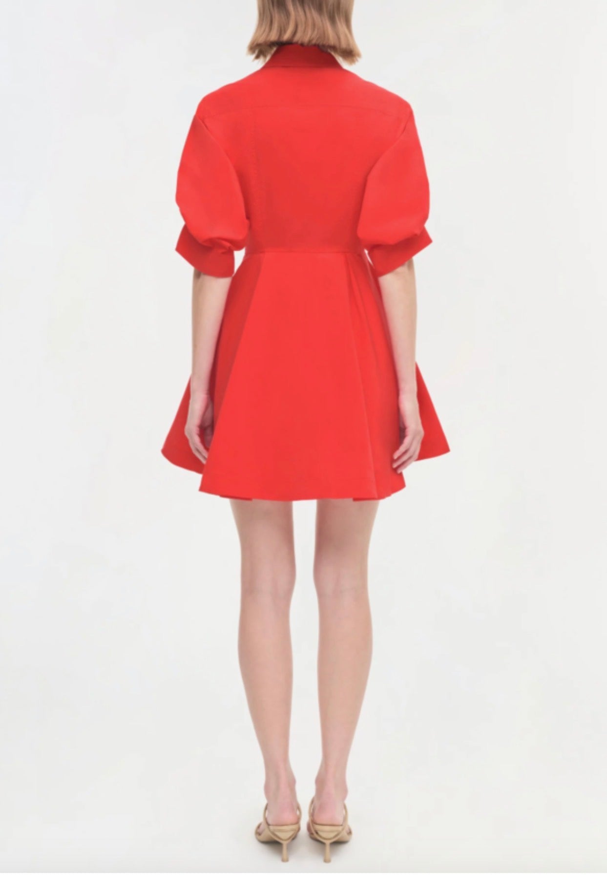 SIMKHAI Jazzie Dress - Fiery Red