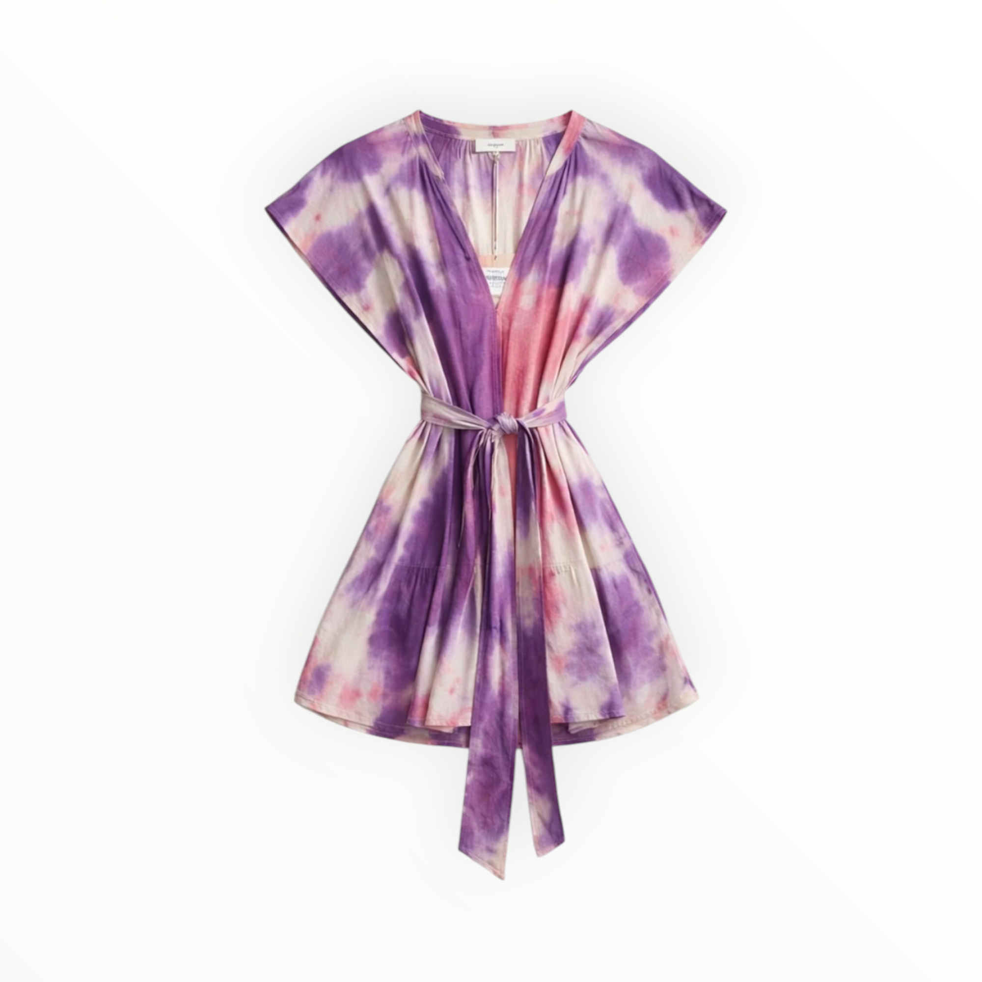 Suncoo Celena Dress - Mauve Rainbow