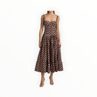 Cara Cara Santiago Midi Dress - Joelle Dot Brown