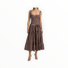 Cara Cara Santiago Midi Dress - Joelle Dot Brown