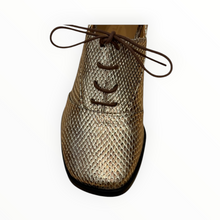 AUDLEY Cory Lace-Up Shoe - Metallic