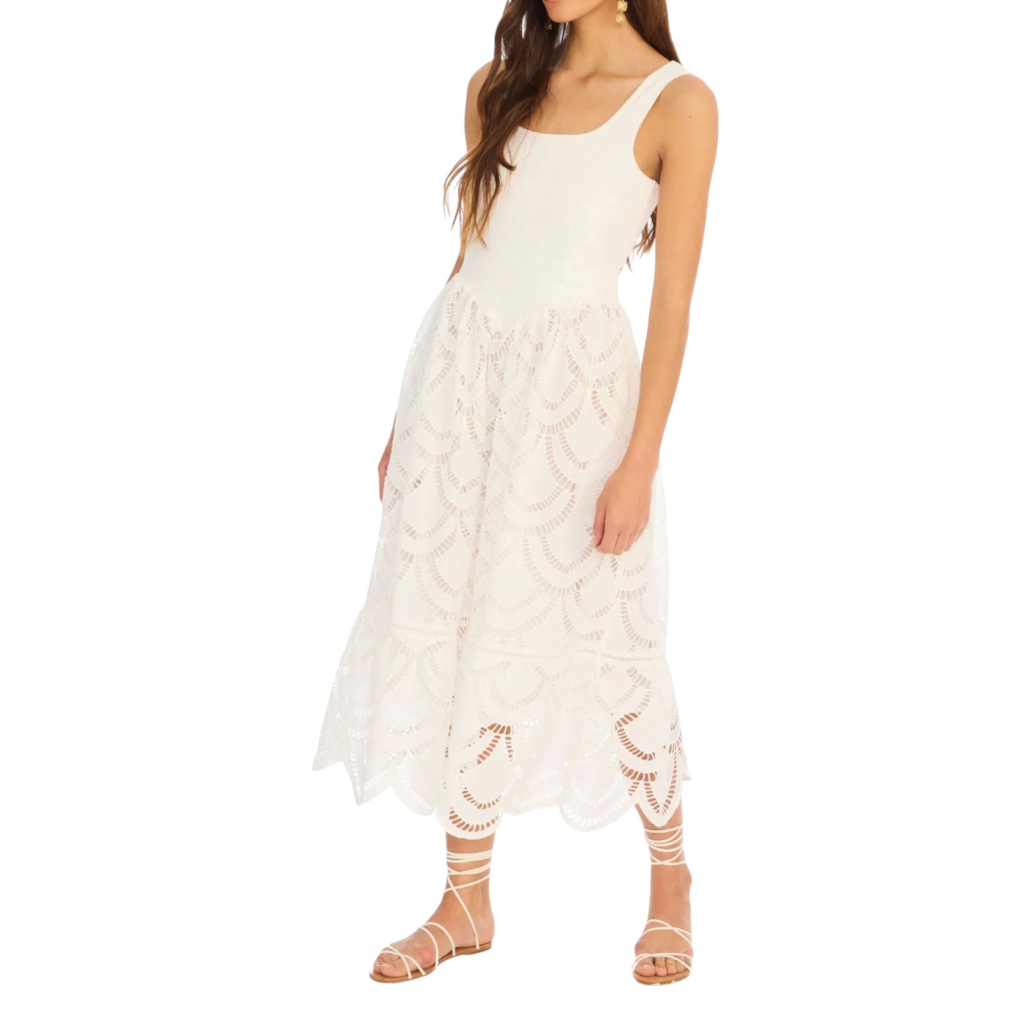 Allison New York Giselle Dress - White