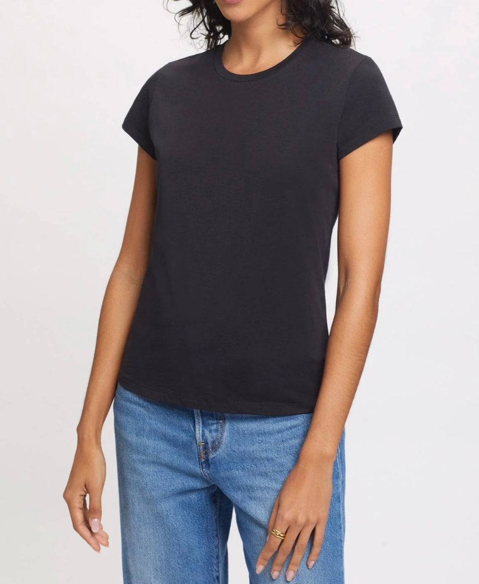 Goldie LeWinter Organic Classic Crew - Black