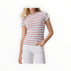 LILLA|P Striped Short Sleeve - Seabreeze Stripe