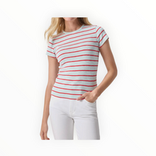 LILLA|P Striped Short Sleeve - Seabreeze Stripe