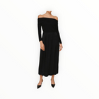 Bella Dahl Off Shoulder Dress - Black