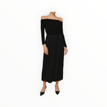 Bella Dahl Off Shoulder Dress - Black