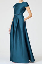 Sachin & Babi Blythe Gown - Bottle Green