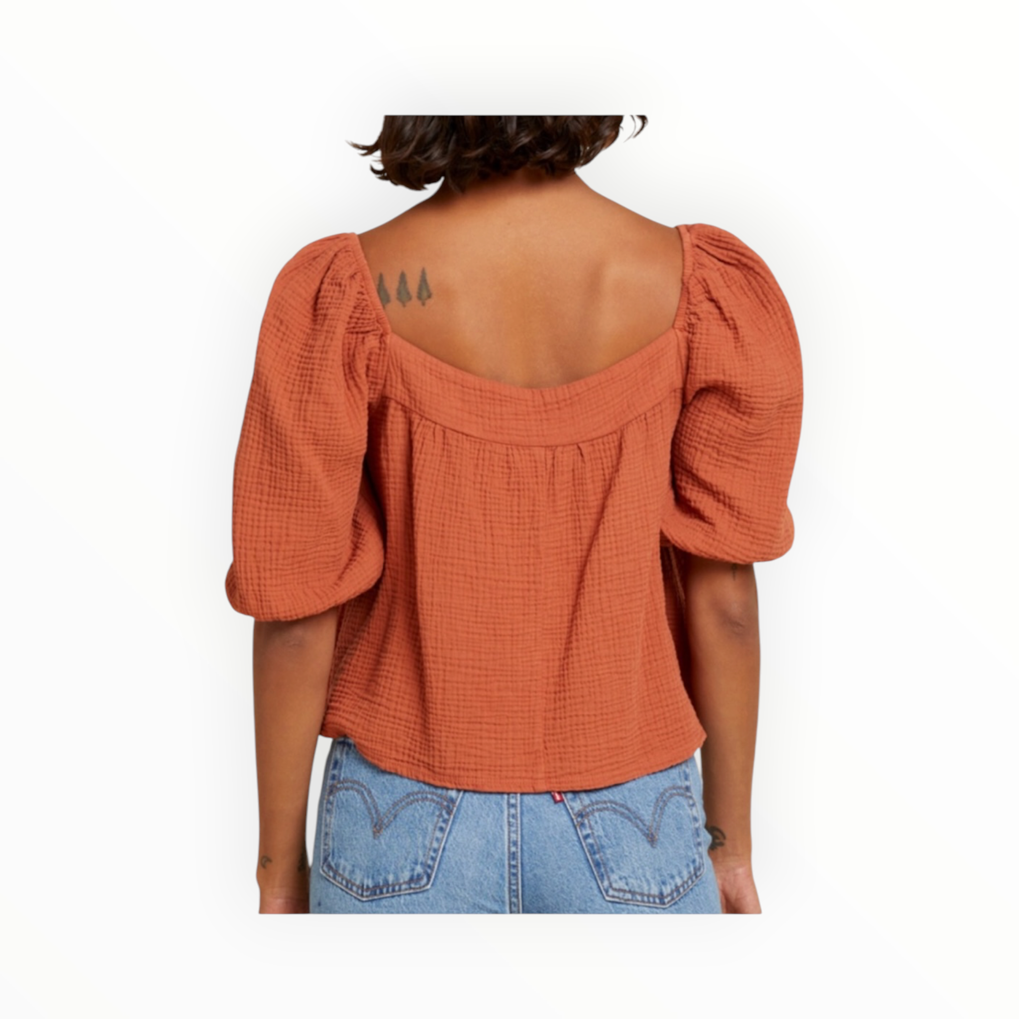 Nation Ltd Ollie Crop Top - Tajin