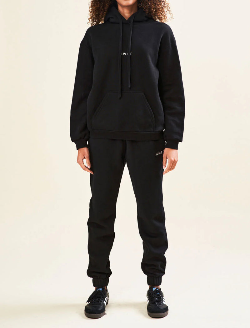 ÁWET Unisex G.District Hoodie - Black