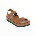 Coclico Dana Leather Wedge - Cuoio