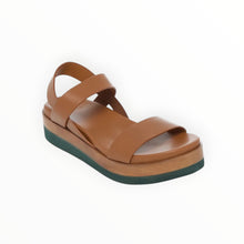 Coclico Dana Leather Wedge - Cuoio