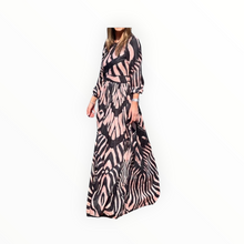 Connor & Blake Joy Dress - Crazy Zebra Pink