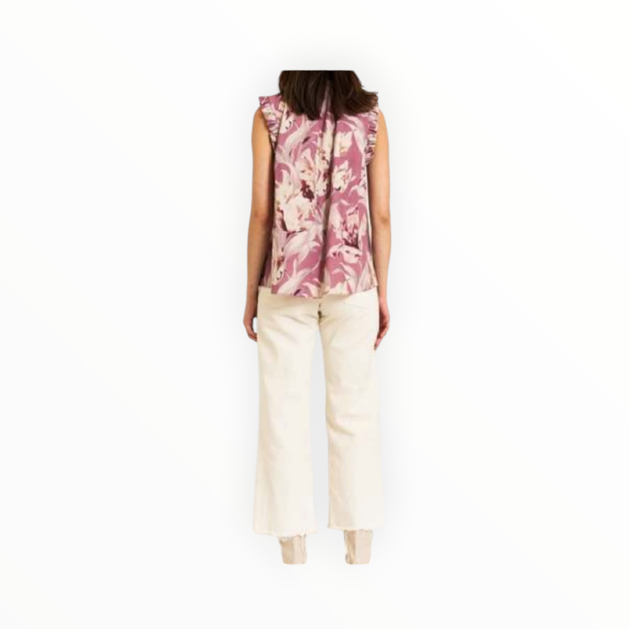 Christy Lynn Nora Top - Calla Lilly Pink