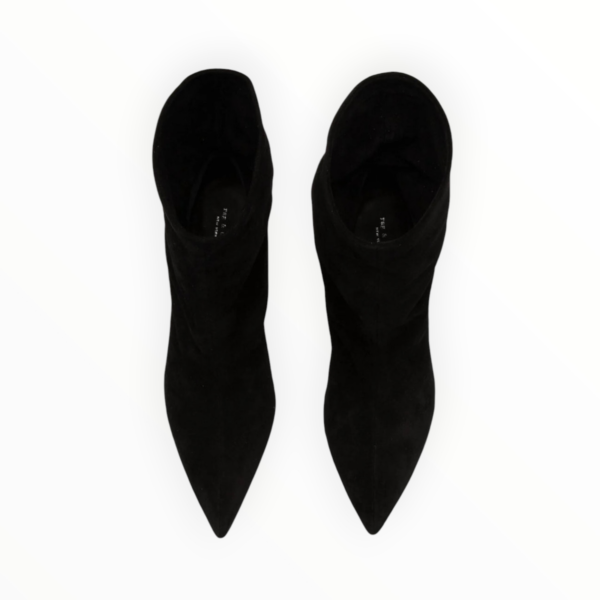rag & bone Brea Slouch Suede Boot - Black