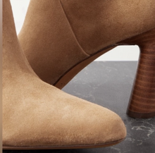 Vince Harlow Suede Ankle Boots - Light Fawn
