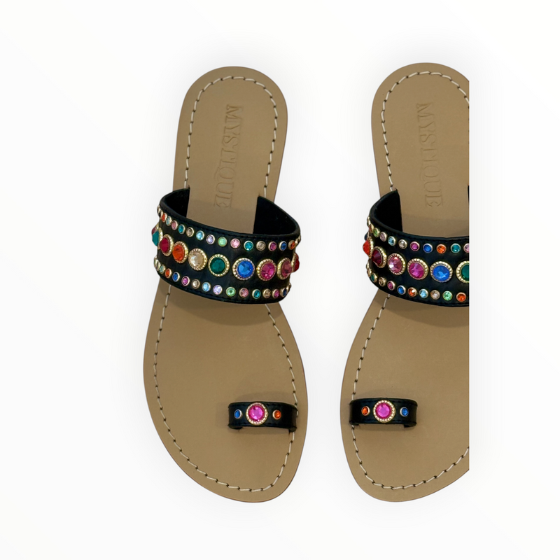 Mystique Sandals - Back Multi